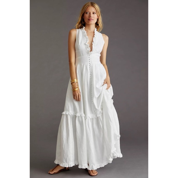 Anthropologie Dresses & Skirts - Anthropologie Joslin V-Neck Maxi Dress